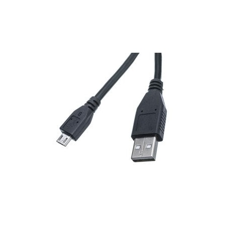 Cable Wholesale Micro USB 2.0 Cable, Black, Type A Male / Micro-B Male, 1 foot 10U2-03101BK